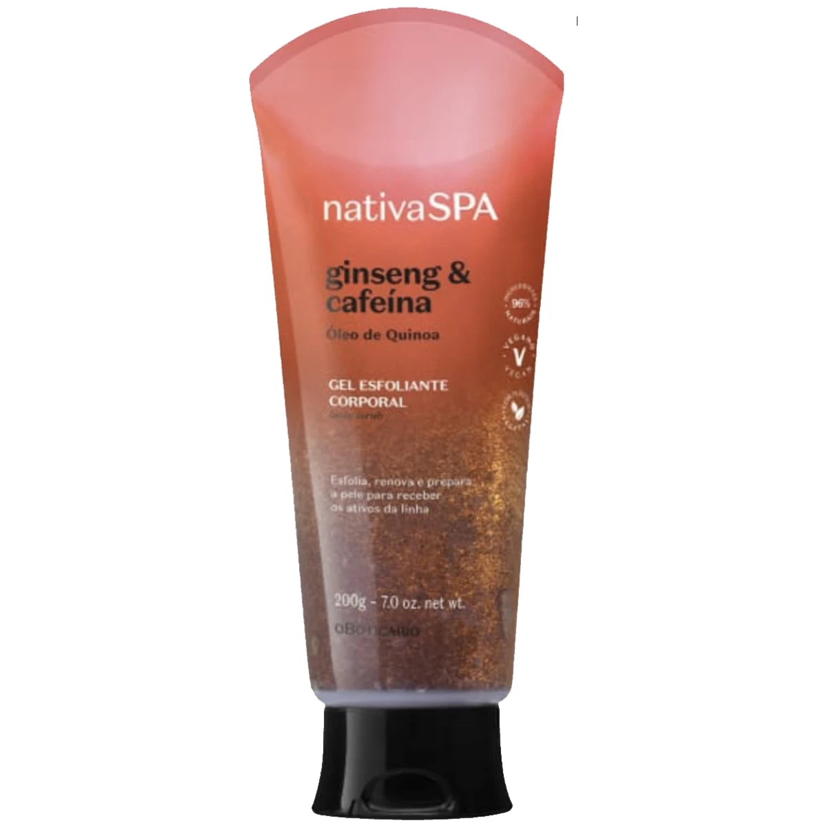 Gel Exfoliante Nativa Spa Ginseng & Cafeína