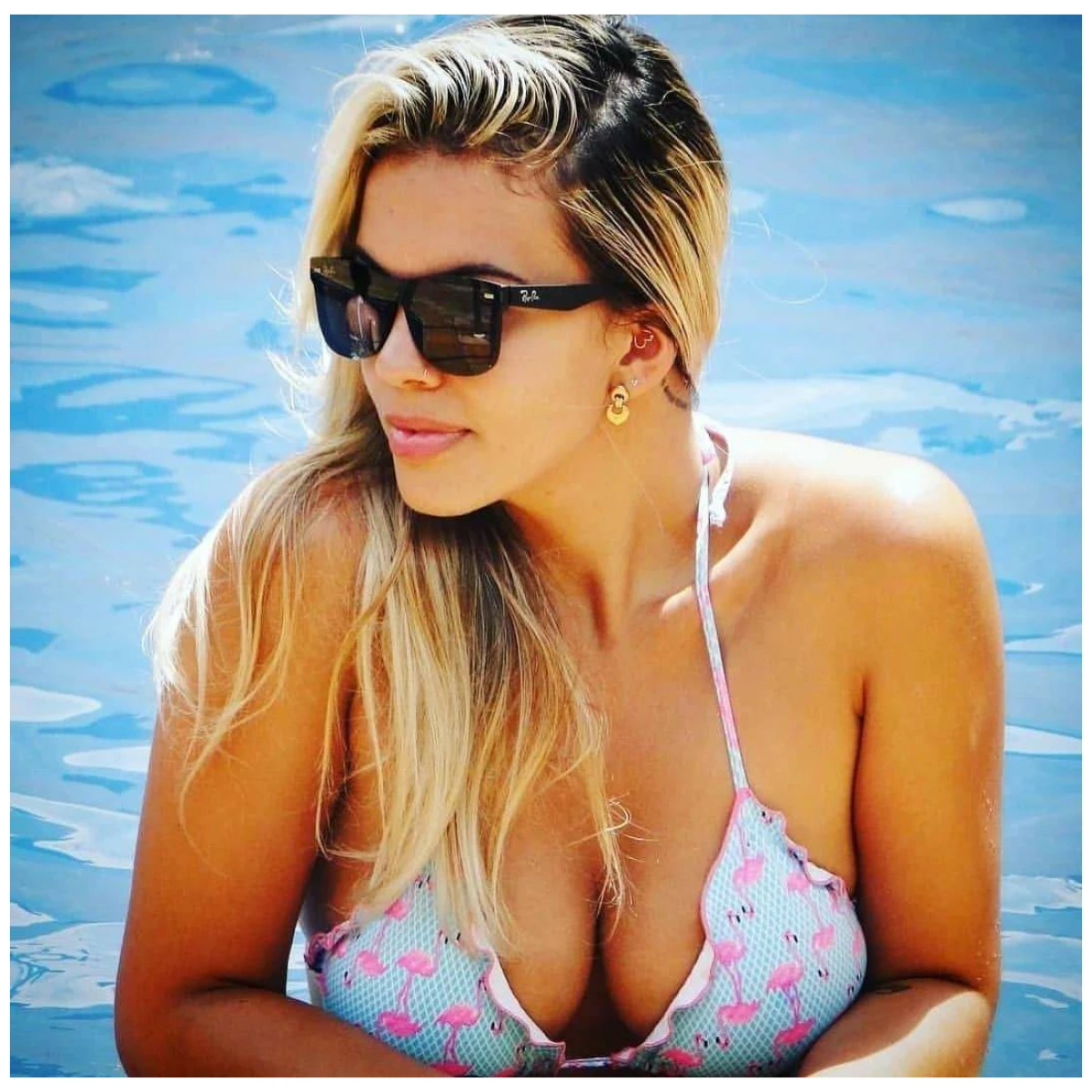 Conjunto Fru fru flamingos