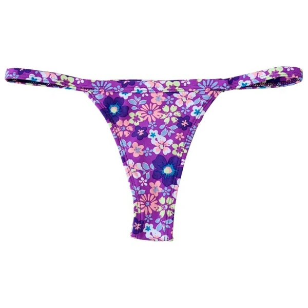 Tanga mini bikini 'Flower Power'