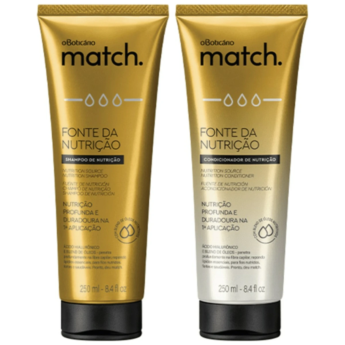 Set Match cabello fuente de Nutrición