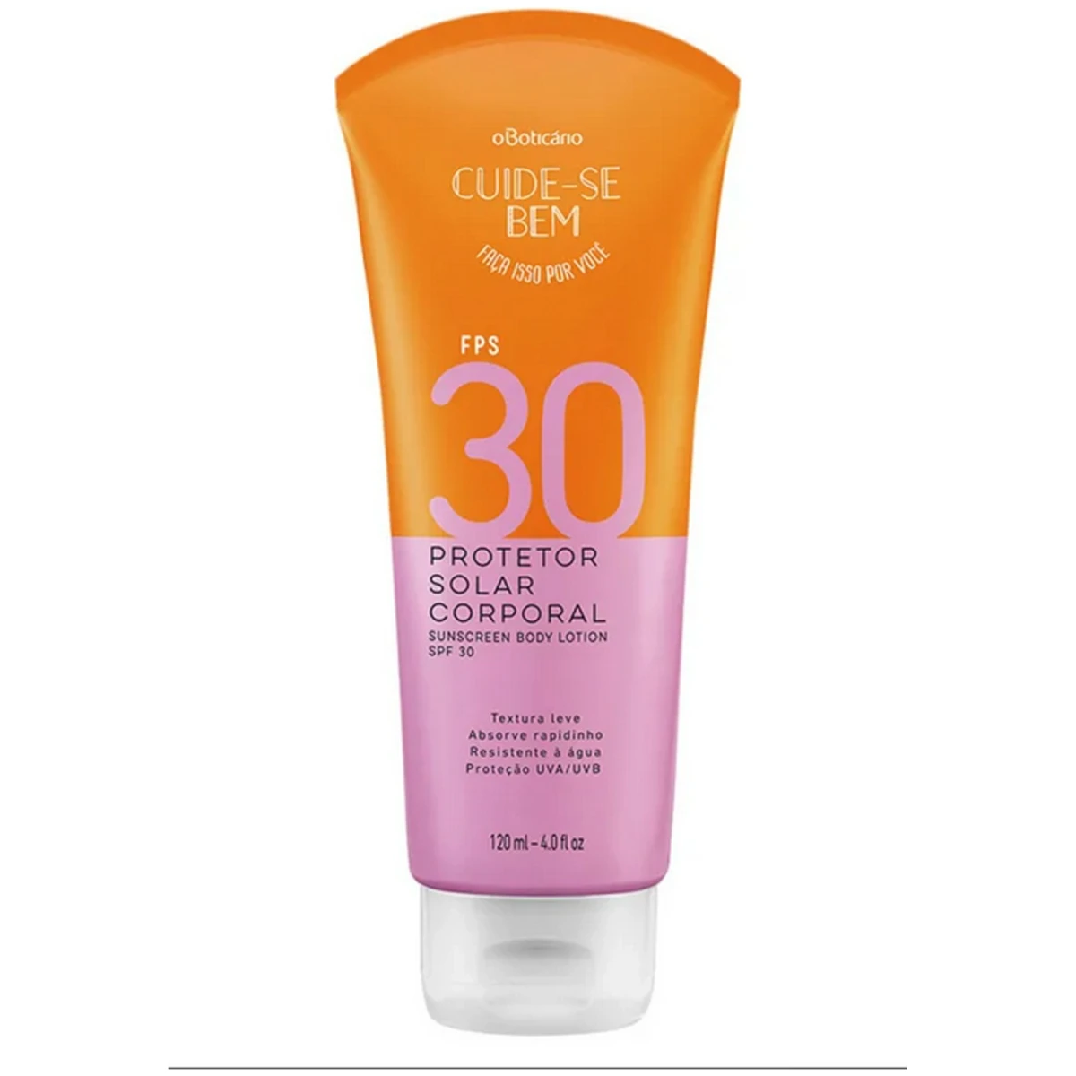 Protector Solar 30 FPS 'Cuide-se Bem' 120g