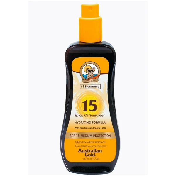 Spray Gel instant bronzer 'Australian Gold' SPF 15,237 ml